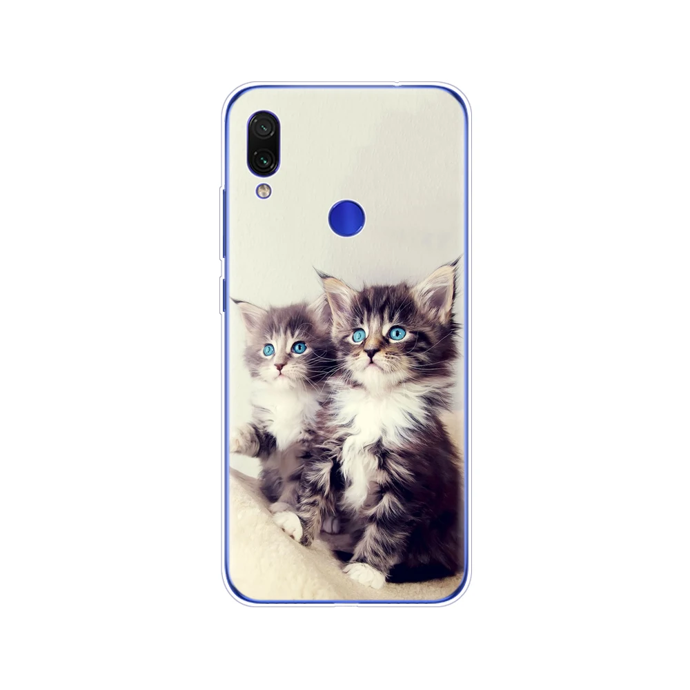 34306 Чехол для Xiaomi Mi Play, силиконовый чехол на заднюю панель для Xiaomi Mi Play copas, бампер, полный 360, защитный чехол, Fundas, милый кот - Цвет: 34306