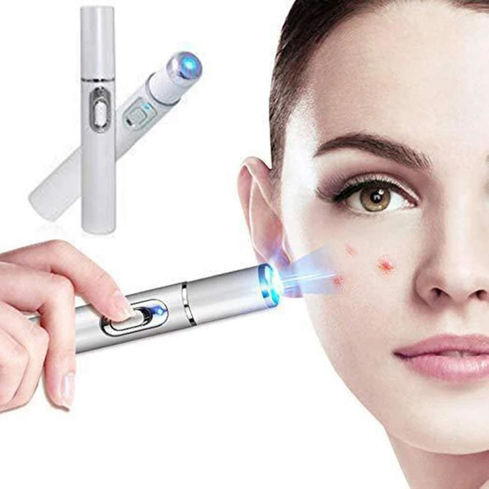 Blue Light Therapy Varicose Veins Treatment Laser Pen Soft Scar Wrinkle Removal Treatment Acne Laser Pen Massage Relax blue light therapy pen laser pen therapy