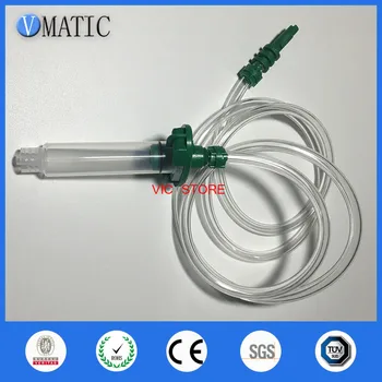 

High Quality 5 Sets 30cc/ml Dispensing Pneumatic Syringes Adapter With Barrel & Needles