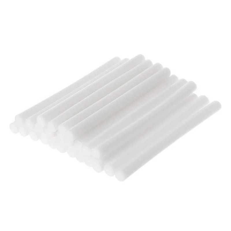 25pcs Hot Melt Glue Stick High Viscosity White 7mm For DIY Craft Toy Repair Tool U4LB