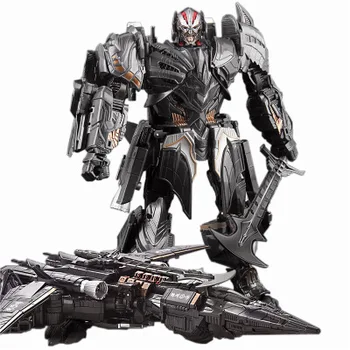 

Newest Anime Transformation Toys Movie 5 Series 30CM Action Figure Robot Car Plastic ABS + Alloy WEI JIANG Model Child Boy Toy