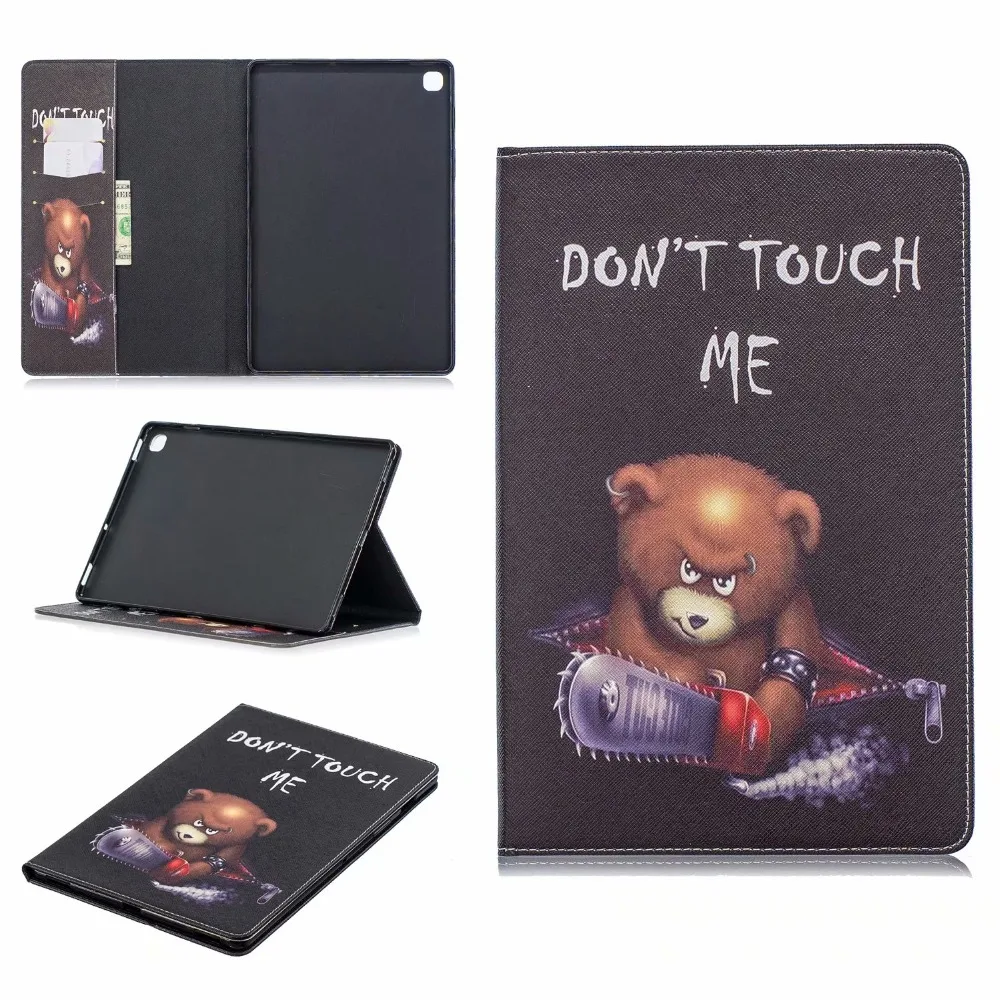 Smart Case for Samsung Galaxy Tab A 2019 510 T515 SM-T515 SM-T510 Tablet Stand cover case + pen