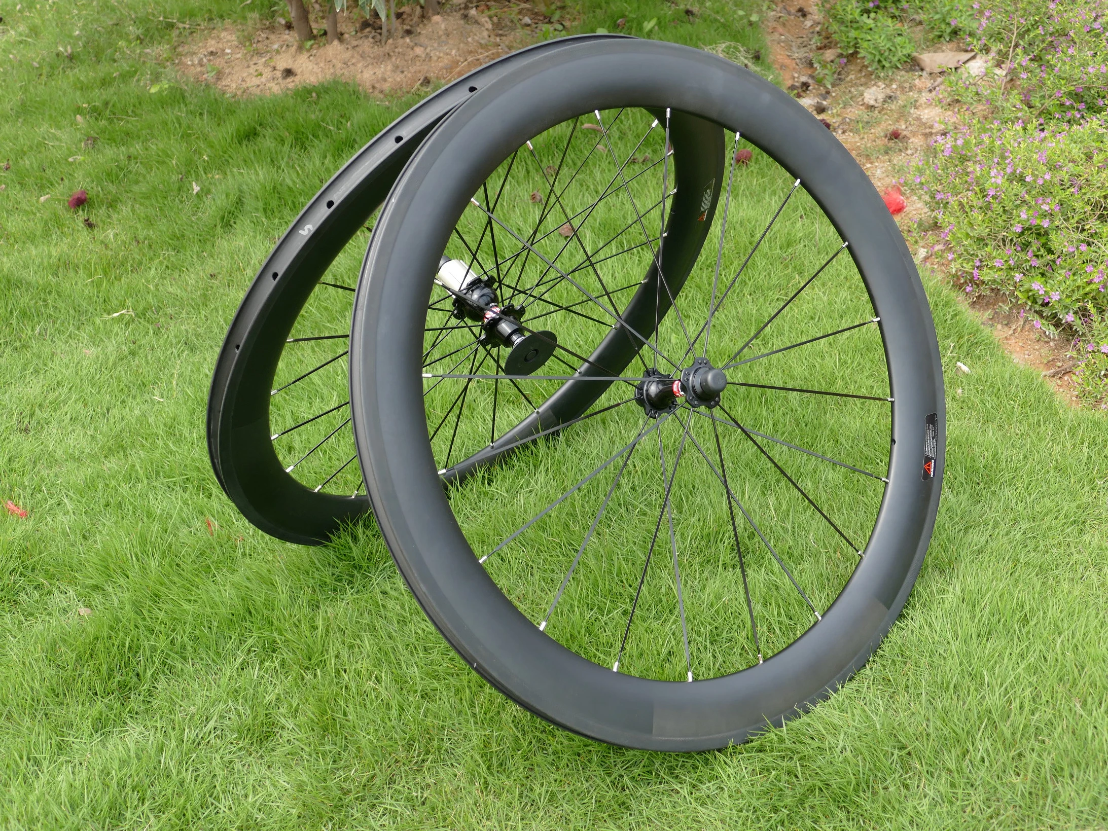 

FLX-WS-CW6 Full Carbon 700C Road Bike Clincher Wheelset Depth 60mm Toray Carbon Wheel Rim Basalt Brake Side Width 25mm