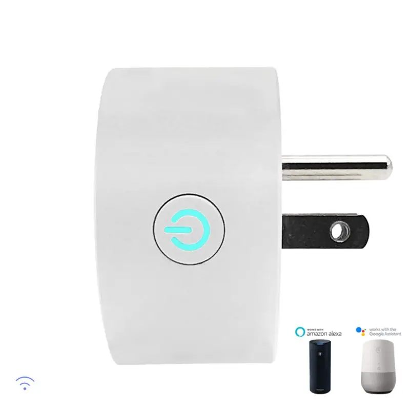 США Plug Smart wifi розетка выключатель питания для Android iOS Google Home Alexa Голосовое управление таймер приложение дистанционное управление