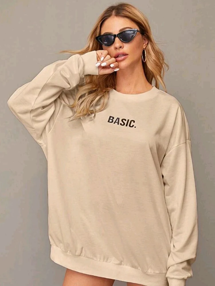 

Ladies Cotton Sweatshirt Winter Japanese Fashion 2020 Plus Size Ladies Pullover Warm Letter Casual Jacket Bts