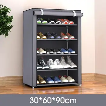 

Non woven Shoe Cabinet Easy Assembly 3 4 5 Tiers Living Room Shoes Storage Furniture Space Saving Shoe Rack Organizer for Home