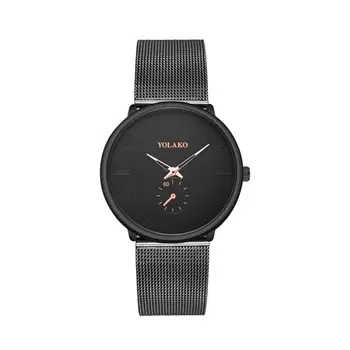 

Men Watch Quartz Watch Luxury Stainless Steel Mesh Belt Male Watch Minimalism Watches Business Watch