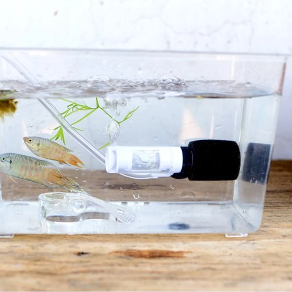 Fish Tank Cleaning Tool Practical Low Noise Water Purify Nitrifying Bacteria With Pipe Filter Aquarium Air Increase Pneumatic