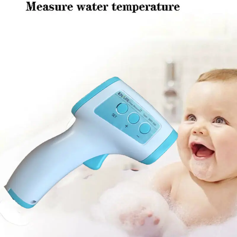 

Non Contact Digital IR Infrared Forehead Thermometer Gun Adult Body Temperature Baby Thermometers