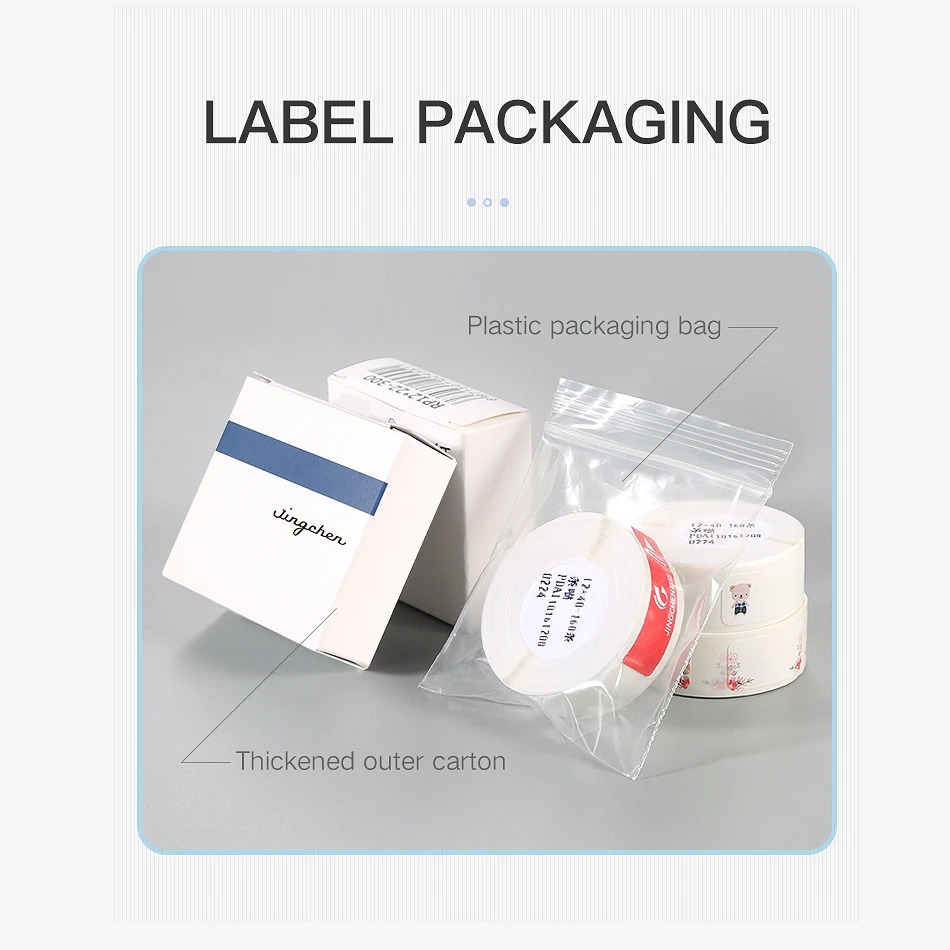 NIIMBOT D11 D110 D101 Printer Thermal Label Sticker Cable Paper Rolls Adhesive Label Tape Luminous for Switch Home Office Use