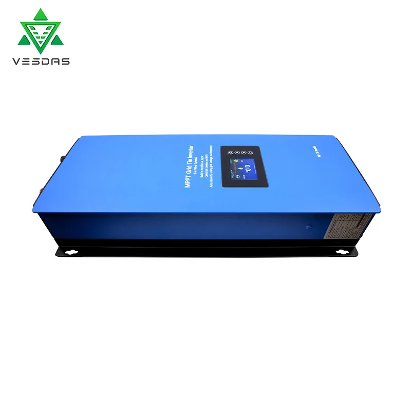 2000W MPPT Wind Power Grid Tie Inverter Pure Sine Wave With Limiter Sensor Dump Load 45-90VDC 230V For wind turbine Generator