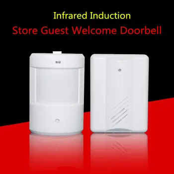 

Clearance Sale Items Two-way Infrared Induction Store Guest Welcome Doorbell with Music Home Security Alarm Smart Door Bell