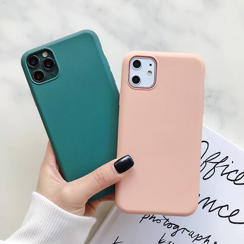 Роскошный цветной чехол для телефона из мягкого ТПУ с рисунком iPhone 11 Pro Max 6 6S 7 8 plus X