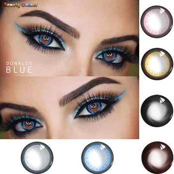 

Beauty Coner- 2pcs/pair Donnazi series Colored Contact Lenses Cosmetic Soft Color Contact Lens for eye