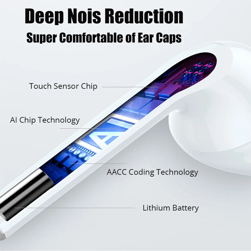 i688 tws Rebound magnetic earphones Smart sensor 1:1 Wireless Earphone 8D Super Bass PK i9000tws W1 H1 Chip pk i1000 i2000 tws
