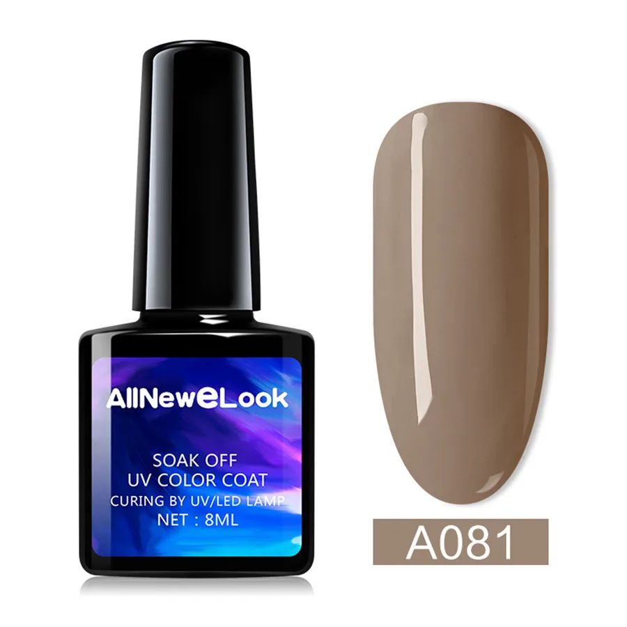 Allnewelook, полигель, замачиваемый, строительный гель, УФ-лак для ногтей, набор 8 мл, 120 цветов, УФ-гель для ногтей, Полупостоянный