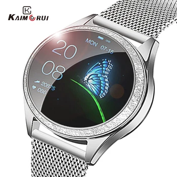 

Smart Watch Women 2019 Heart Rate Monitor IP68 Waterproof Blood Oxygen Fitness Trakcer Bracelet Smartwatch for Android IOS