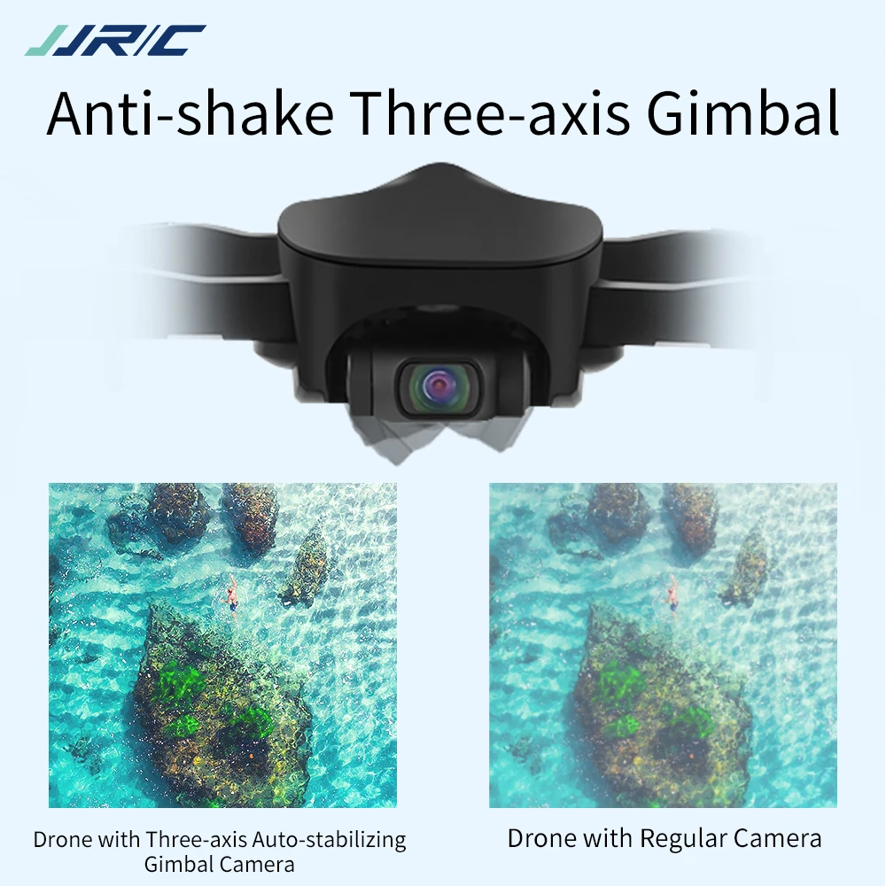  New JJRC X12 GPS Drone with 5G WiFi 1080P HD Camera GPS Dual Mode Positioning FPV Brushless Motor F