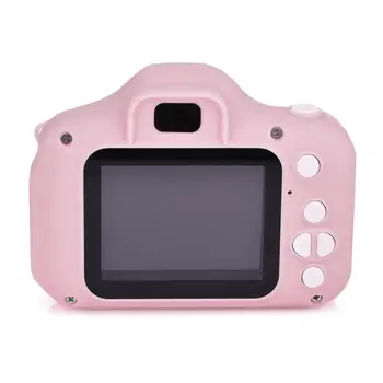 

Digital Childs Camera C3 Pig Mini Kid Camera Children 4x Zoom SLR Toy Camera Children's Educational Toys Double Lens Mini Camera