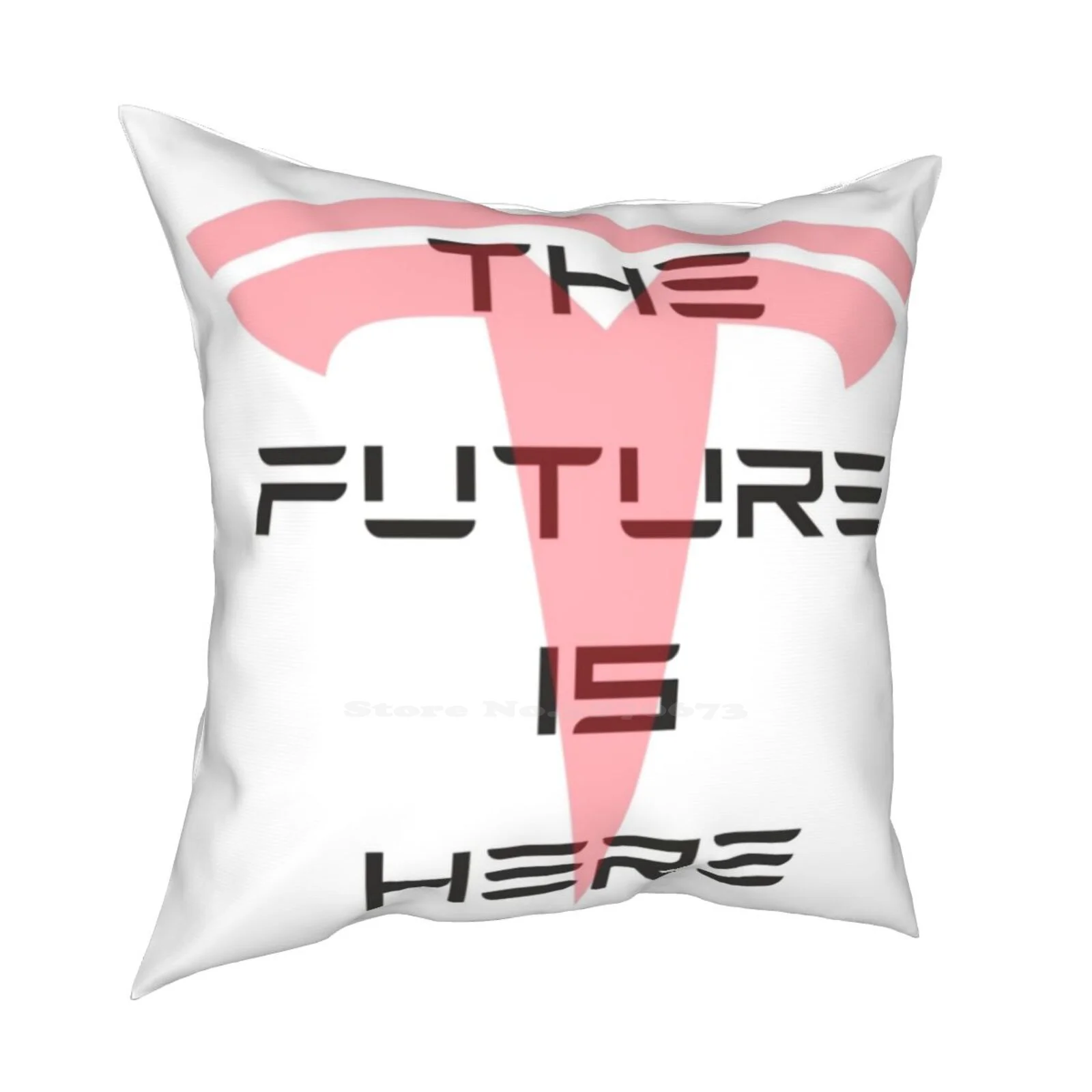 Tesla Logo Home Car Sofa Fodera Per Cuscino Federa Elon Musk Tesla Cybertruck Roadster Tesla Factory Battery Day Tesla Stock