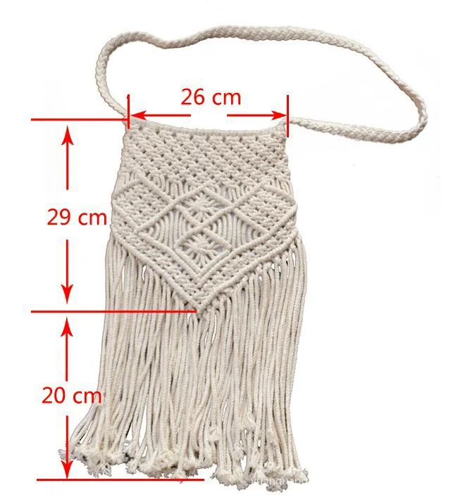 Boho Handmade Crochet Bag 6