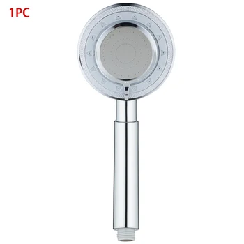 

Bathroom 3 Spray Modes Universal Easy Install Shower Head Water - Saving Hand Held Adjustable High-pressure ABS
