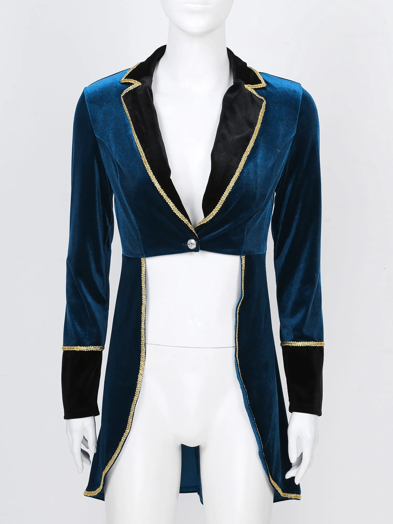 Inlzdz Womens Adult Circus Ringmaster Costume Long Sleeve Jacket Coat Christmas Halloween Carnival Cosplay Festival Rave Outfit -Zentai shop online Hdbbbb02aafff412497ad9687baaf76bdL.jpg