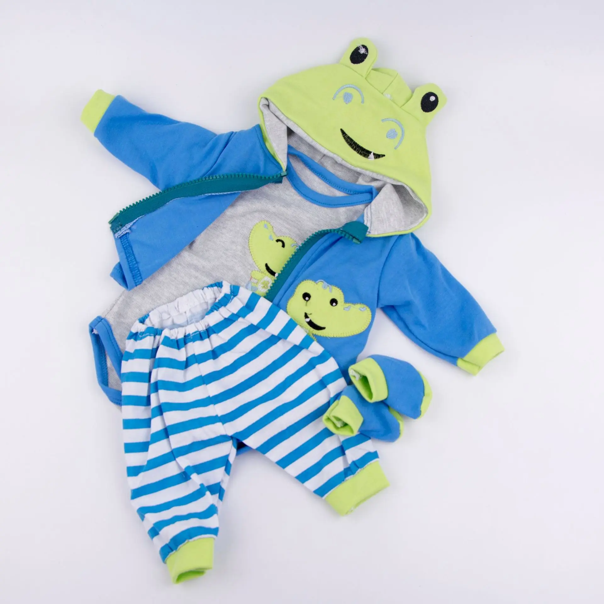 C 8 различных стилей, платье для куклы, подходит для 52-60 см, bebe reborn, силиконовая Одежда для куклы, высокое качество, подарок для детей - Цвет: C