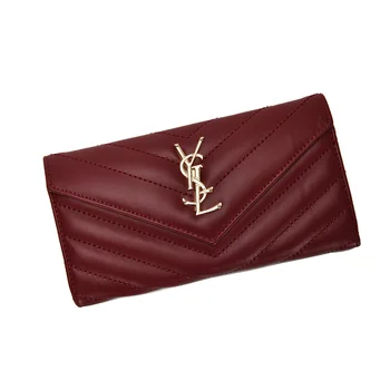 

New Style Wallet Long Style for Women Short Embroidered Fashion Large Multi-Function Wallet Western Style Clutch Bag Wallet