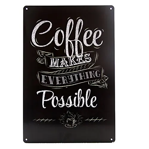 DL-Coffee делает все возможное домашний декоративный жестяной настенный налет | Дом и