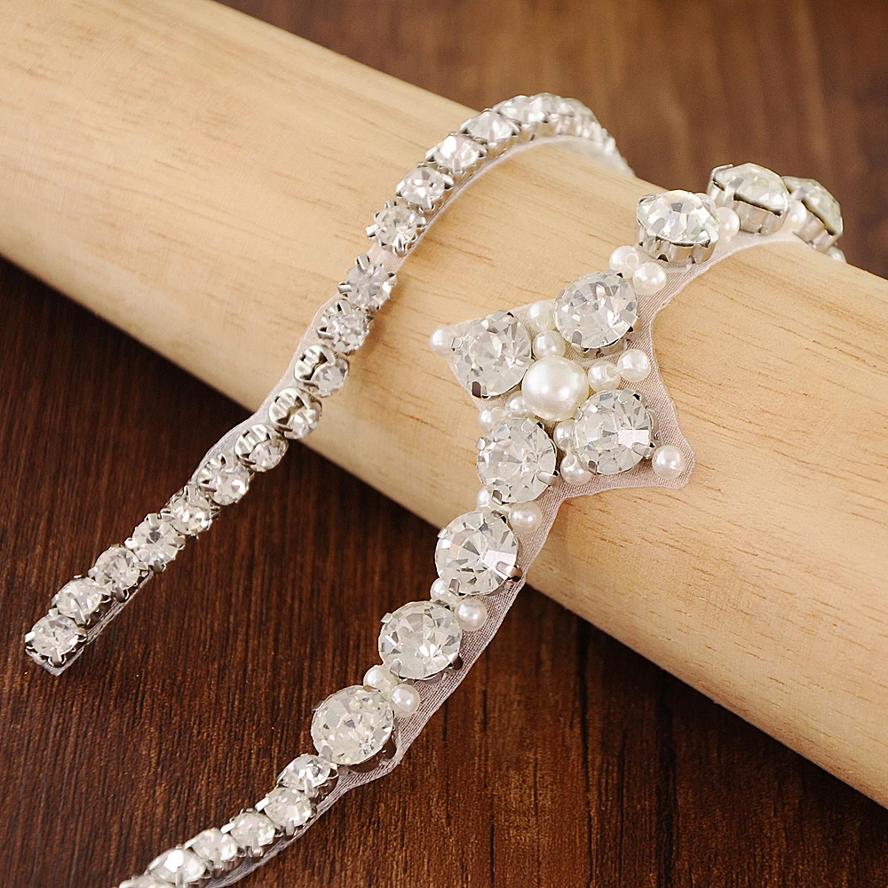 TRiXY S391Rhinestones свадебный пояс Sash Sparking Diamond Crystal свадебный пояс для свадебного платья свадебное украшение