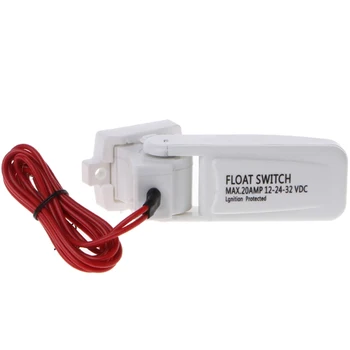 

SHGO HOT-Automatic Bilge Sewage Pump Float Switch 12V 24V 32V Ignition Protection of Mercury
