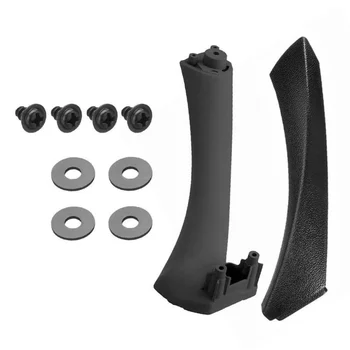 

Car Door Panel Handle Left Side Front Black Rear For BMW E90 E91 3 Series