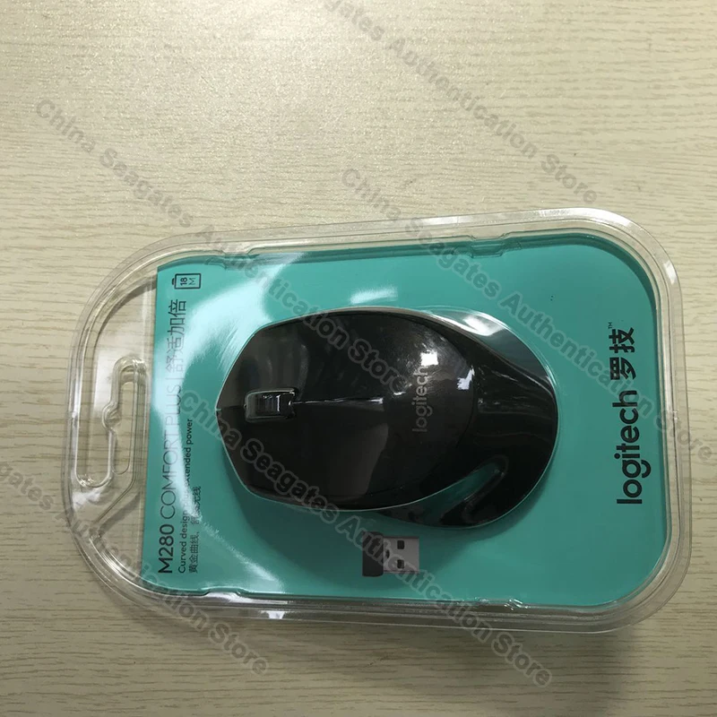 Оригинальная Беспроводная USB мышь logitech M280, 2,4 ГГц, поддержка офисного тестирования, с usb-нано-приемником, 1000 точек/дюйм, для ноутбуков с ОС Windows/Mac OS