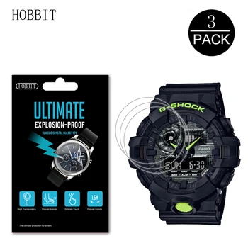 

3PCS Nano Explosion-proof Screen Protector For Casio G-Shock GA-700DC GA-800DC GA-140DC 1A Sport Watch HD Anti-Scratch LCD Film