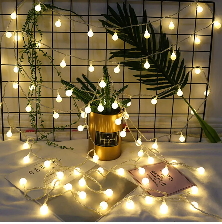 Сказочный светильник FENGRISE со снежинками, Рождественское украшение для елки, Рождественский светильник, струнный орнамент с рождественской елкой, Рождественское украшение для дома