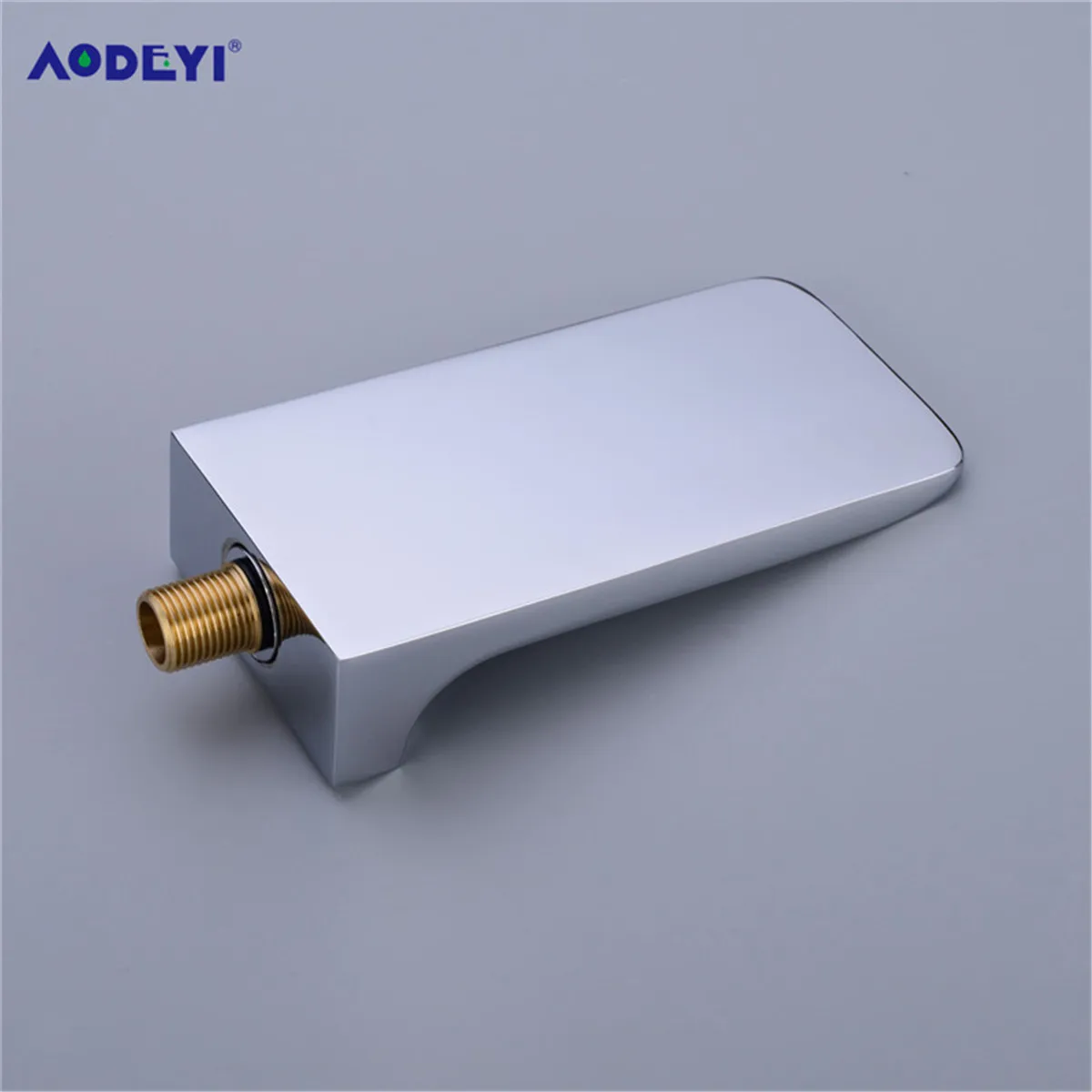 AODEYI носик для смесителя замена отверстия раковины в ванной матовый черный хром