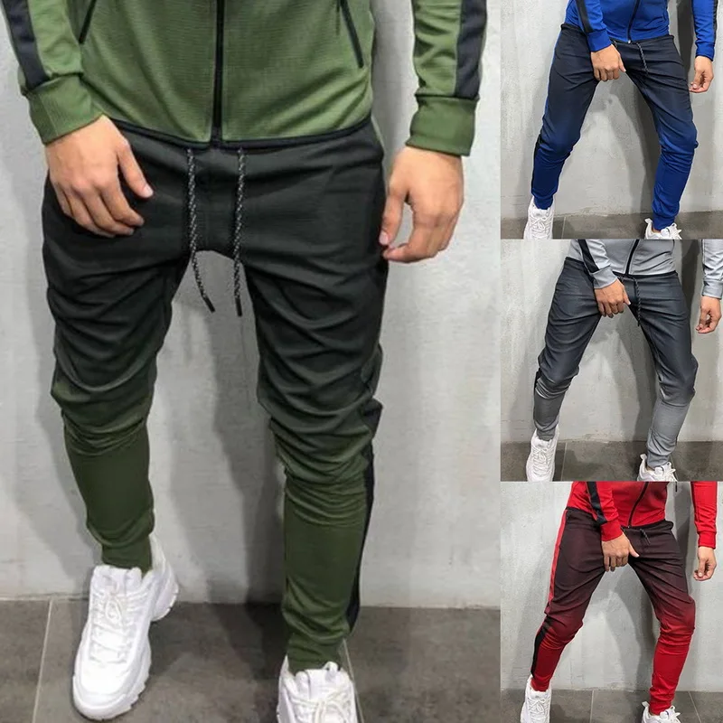 Shujin men'struser спортивные штаны обувь для бега брюки с карманами тренировок