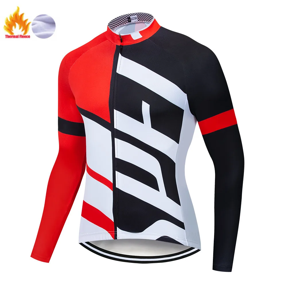 Winter jersey Specializeding Велоспорт Джерси Pro Team велосипед Зимний термальный флис с длинным рукавом набор Ropa Ciclismo велосипед триатлон, Велоспорт Набор - Цвет: Winter jersey