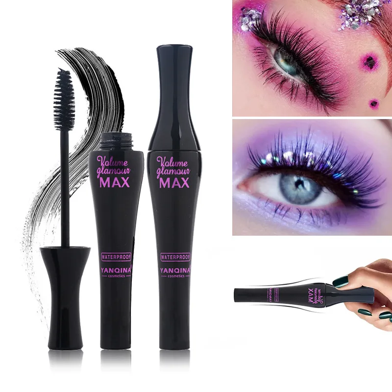 

Beauty 4D Silk Fiber Lash Mascara Volume Waterproof Mascara Rimel 3d Mascaras Extension Thick Long Curling Eyelash Cosmetics