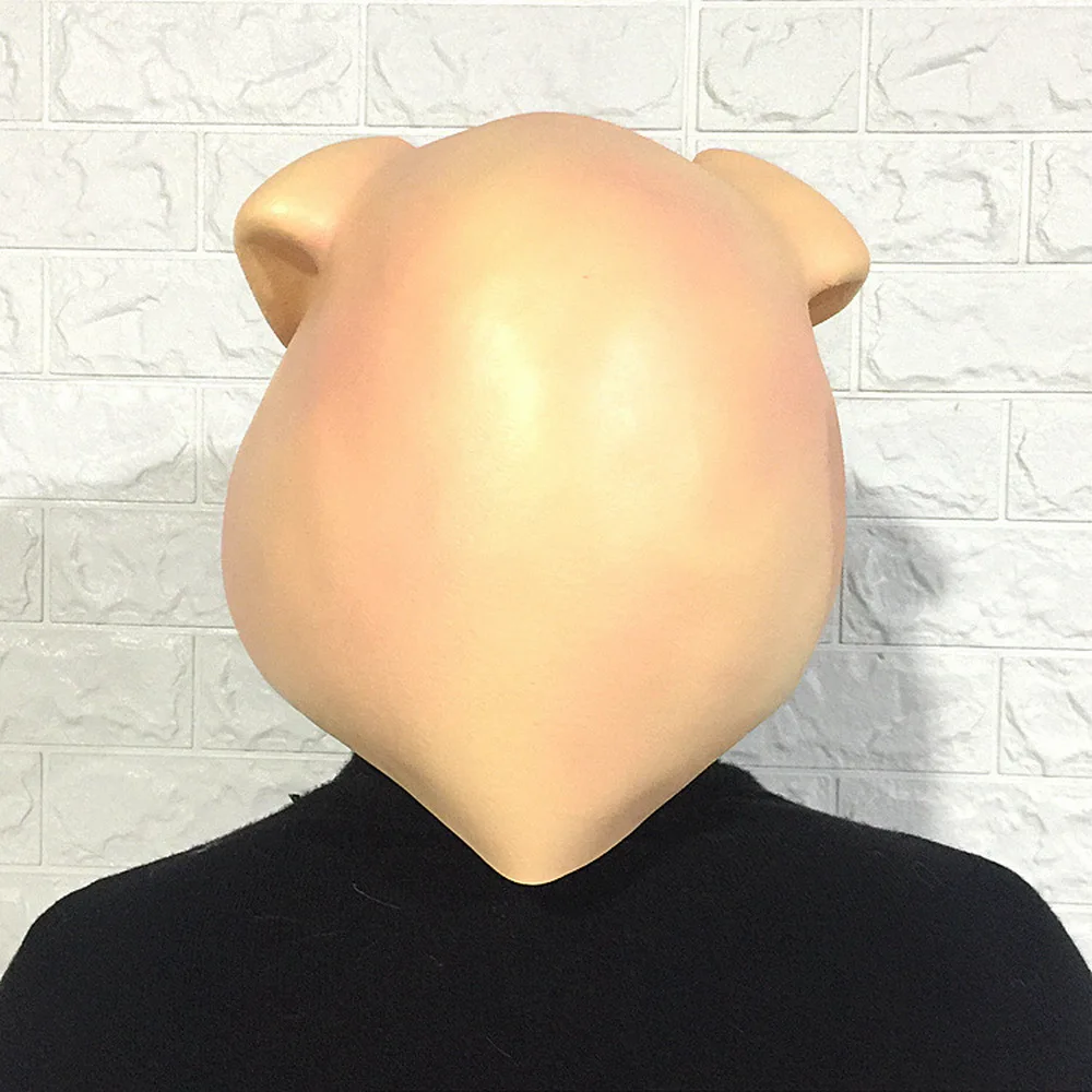 Angry pig латексная маска на Хэллоуин вечерние карнавальные унисекс смешной реквизит