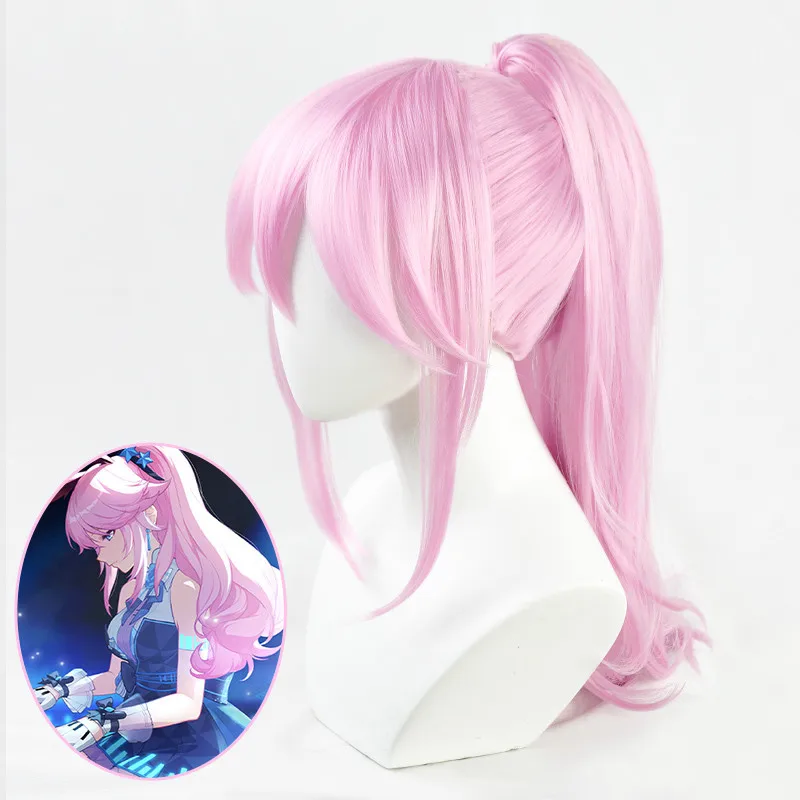 Парик Honkai Impact 3 Yae Sakura розовый термостойкий костюм для косплея Длинные розовые