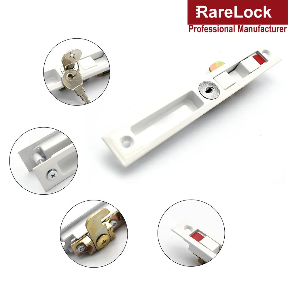 Rarelock раздвижные двери замок зеленый красный показ с латунные ключи для ванной Женщины Сумка магазин дверной замок MMS227 dd