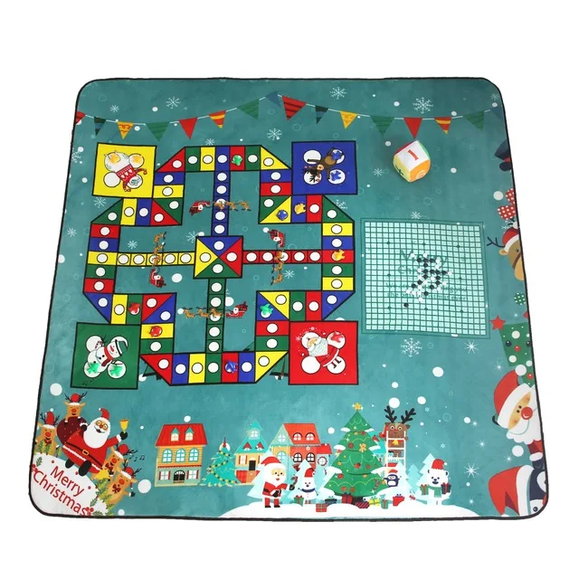 Nordic Style Fashion Foldable Toy Car Scene Map Play Game Mats Baby Kids Crawling Blankets Floor Carpet Christmas Children Toy