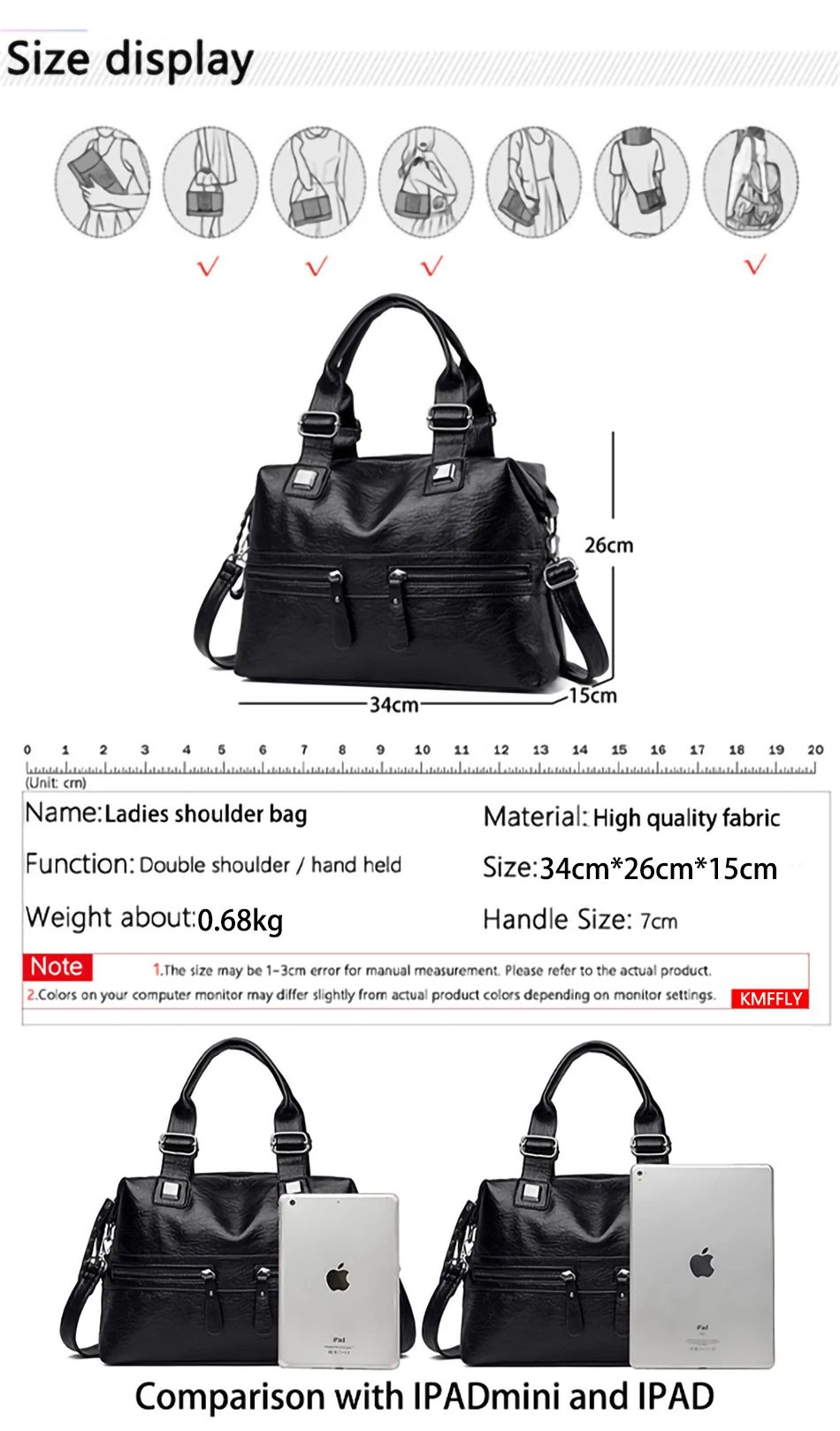 Women Luxury Designer Brand Handbags High Capacity Casual Shoulder Bags Soft PU Leather Crossbody Bag For Women Ladies Tote Bags Women's Bags expensive.