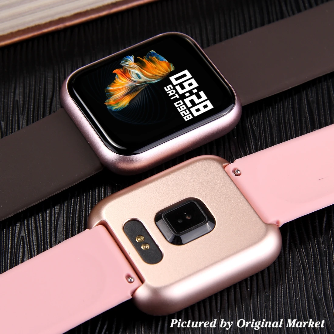 P80 Смарт-часы для женщин IP68 Водонепроницаемый Полный сенсорный экран smartwatch монитор сердечного ритма фитнес-браслет мужские smartwatch vs B57