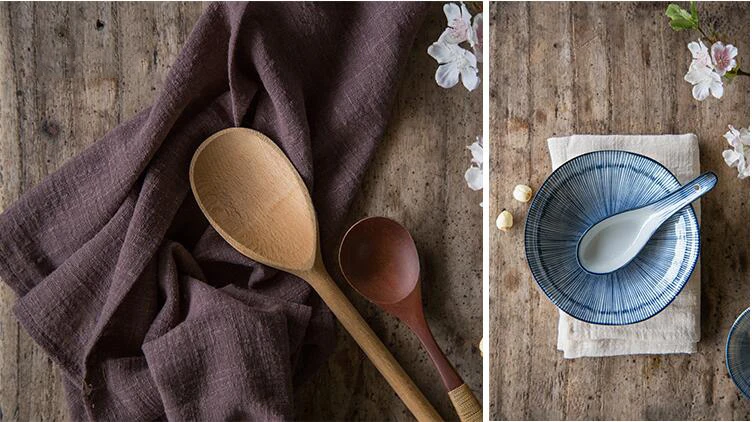 Description Picture 6 of itemDinner Plate Texture Napkin,Washes Cotton Solid Color Absorbent Tea Towel,Ultra Soft Cloth Place Mats,for Bridal Party Decor