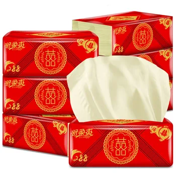 

8 Pack Toilet Tissue Home Bath Toilet Roll toilet paper Soft Toilet Paper Towels Yellow Paper Hand Bulk Rolls Bath Tissue Napkin