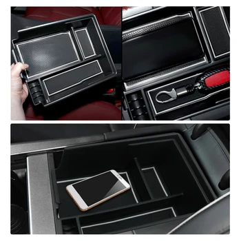 

100% Brand New Car Console Storage Organizer Tray Armrest Box For Hyundai Palisade 2020 Environmental