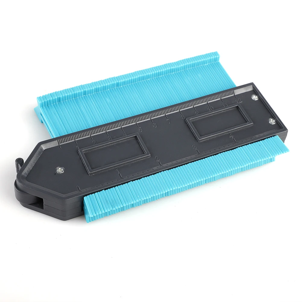

Contour Gauge 5 Inch Contour Duplicator Profile Gauge Measure Ruler Edge Shaping Portable Self Locking Tiling Multifunction Tool